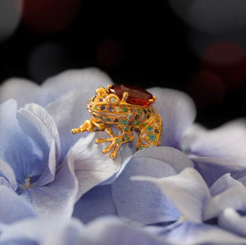 Bague grenouille